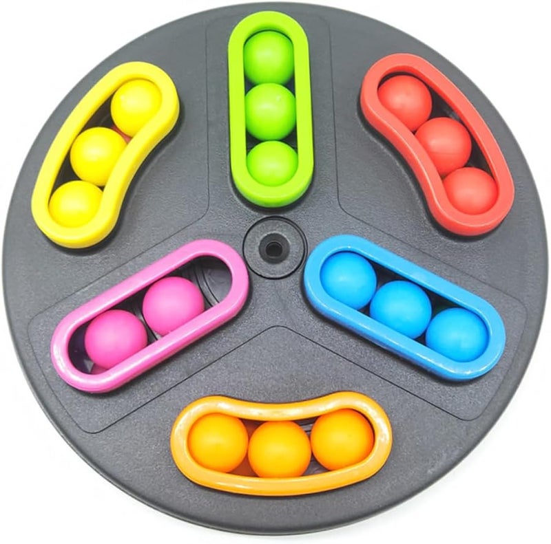 لعبة متاهة الكرة BESPORTBLE لغز لعبة تعليمية مبكرة للأطفال مكتب لعبة لون عشوائي - Image 1